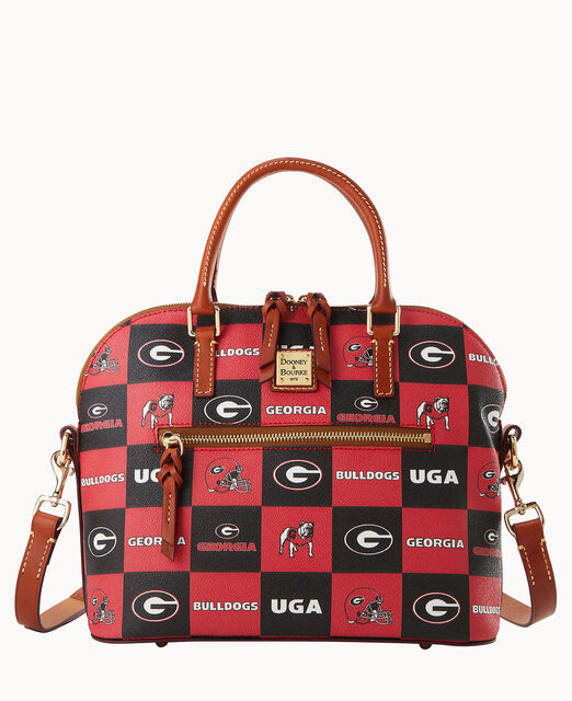 Collegiate University of Georgia Domed Zip Satchel