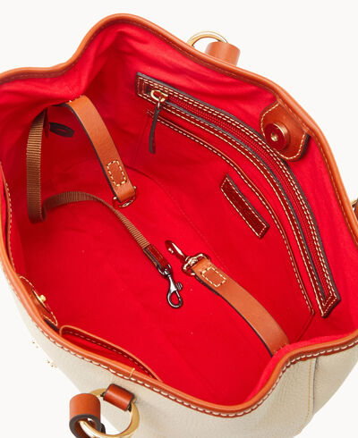 Pebble Grain Small Briana with Pouch
