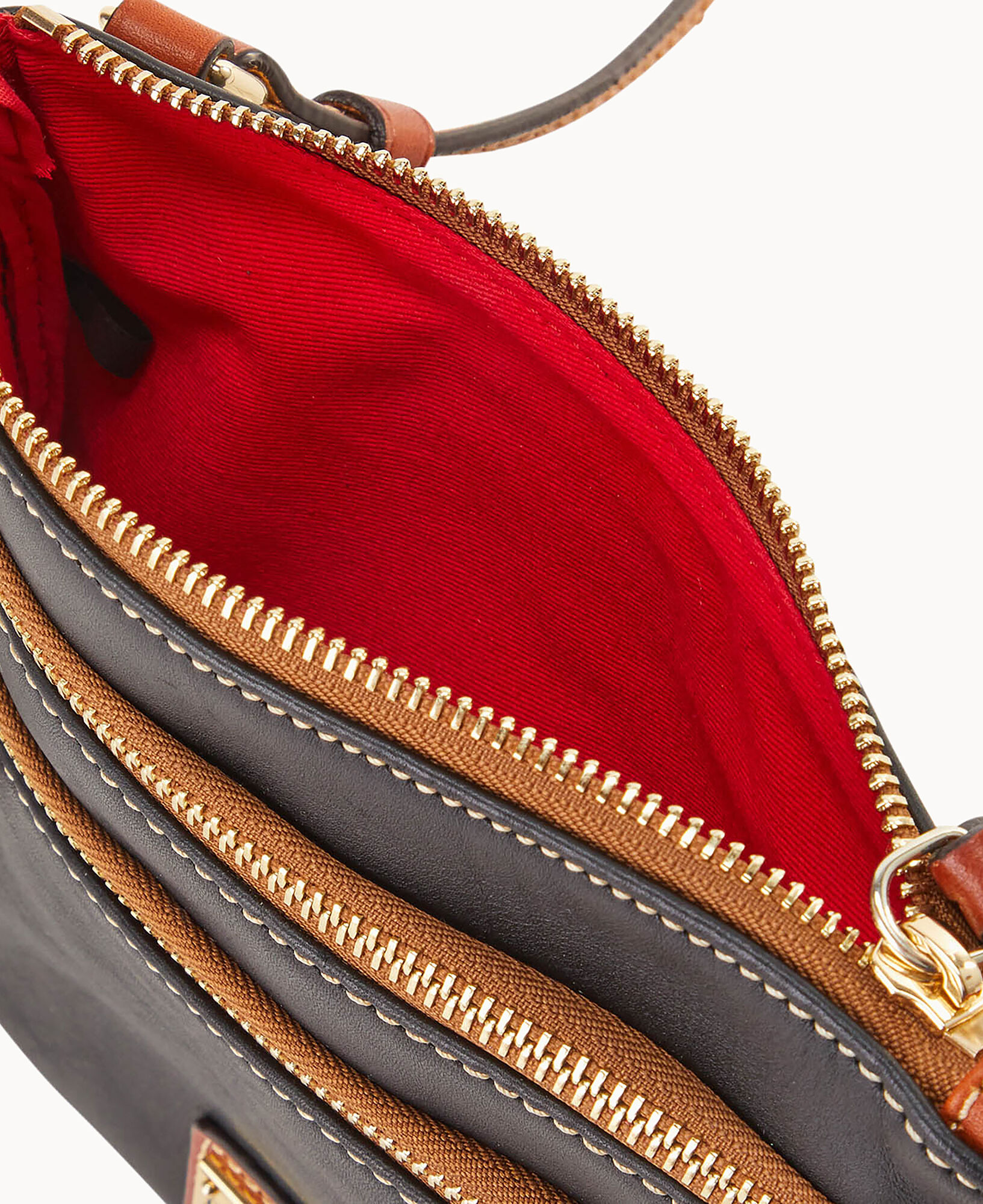 Dooney Bourke Penrose Triple Zip Crossbody