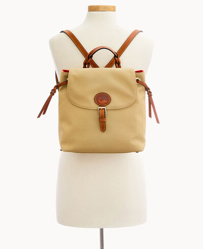 Nylon Flap Backpack