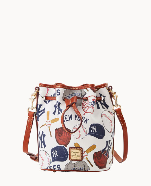 Dooney & Bourke MLB Yankees Small North/South Top Zip Crossbody