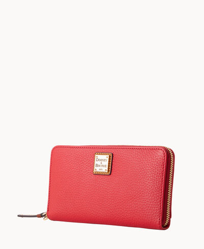 Camden Pebble Large Zip Around Wristlet