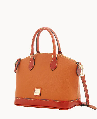 Pebble Grain Darcy Satchel