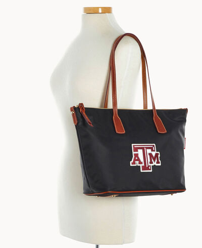 Collegiate Texas AM University Top Zip Tote