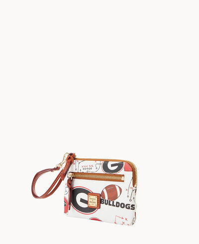 Collegiate University of Georgia Zip Around Wristlet