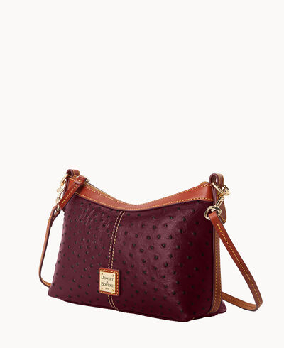 Ostrich Crossbody Pouch