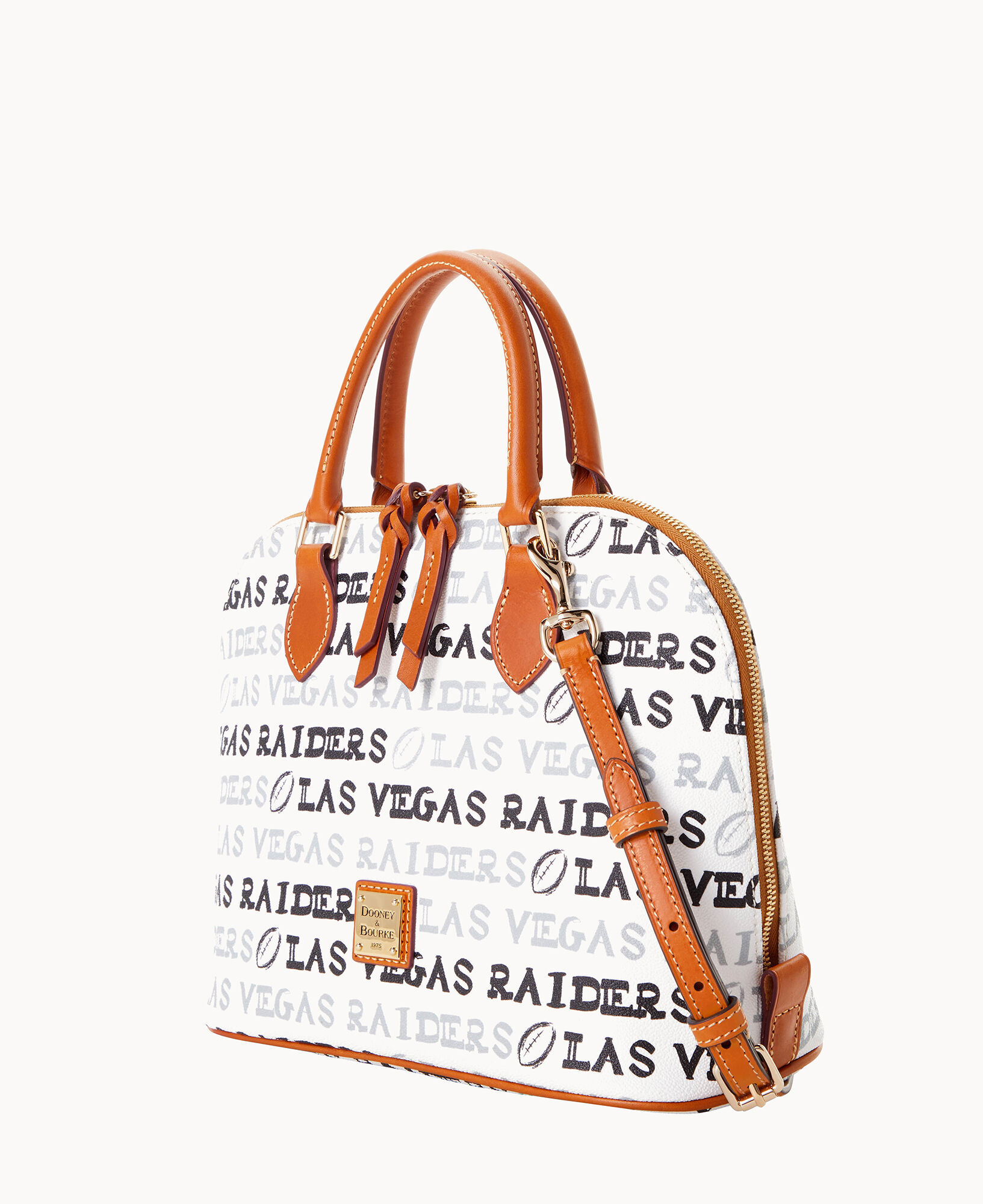 NFL Las Vegas Raiders Zip Zip Satchel