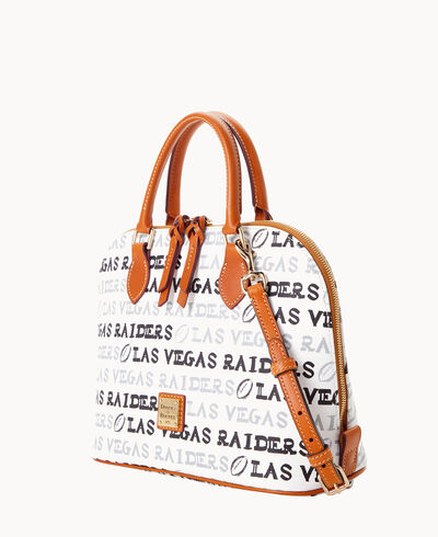 NFL Raiders Zip Zip Satchel