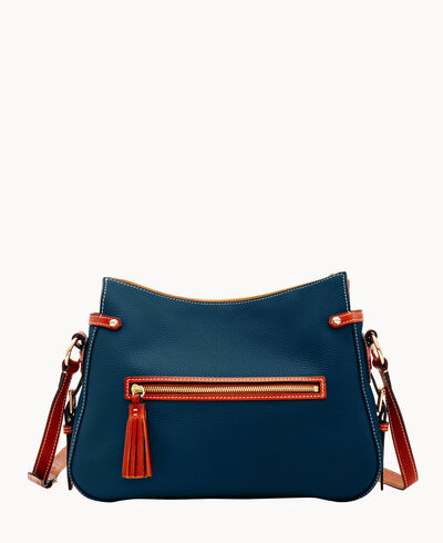 Pebble Grain Scarlett Crossbody Sac