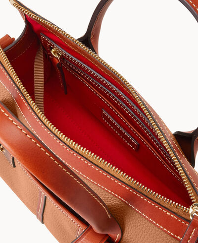 Pebble Grain Small Satchel