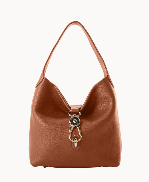 Pebble Grain Small Logo Lock Sac