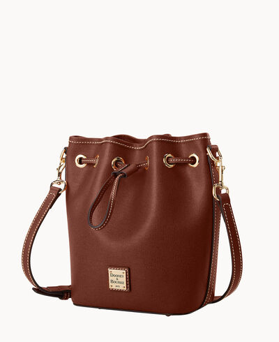 Saffiano Small Drawstring
