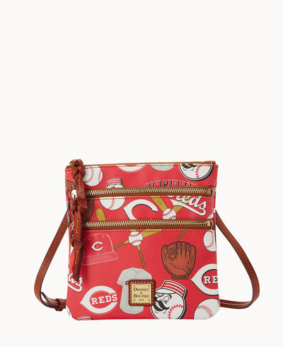 MLB Reds N S Triple Zip Crossbody