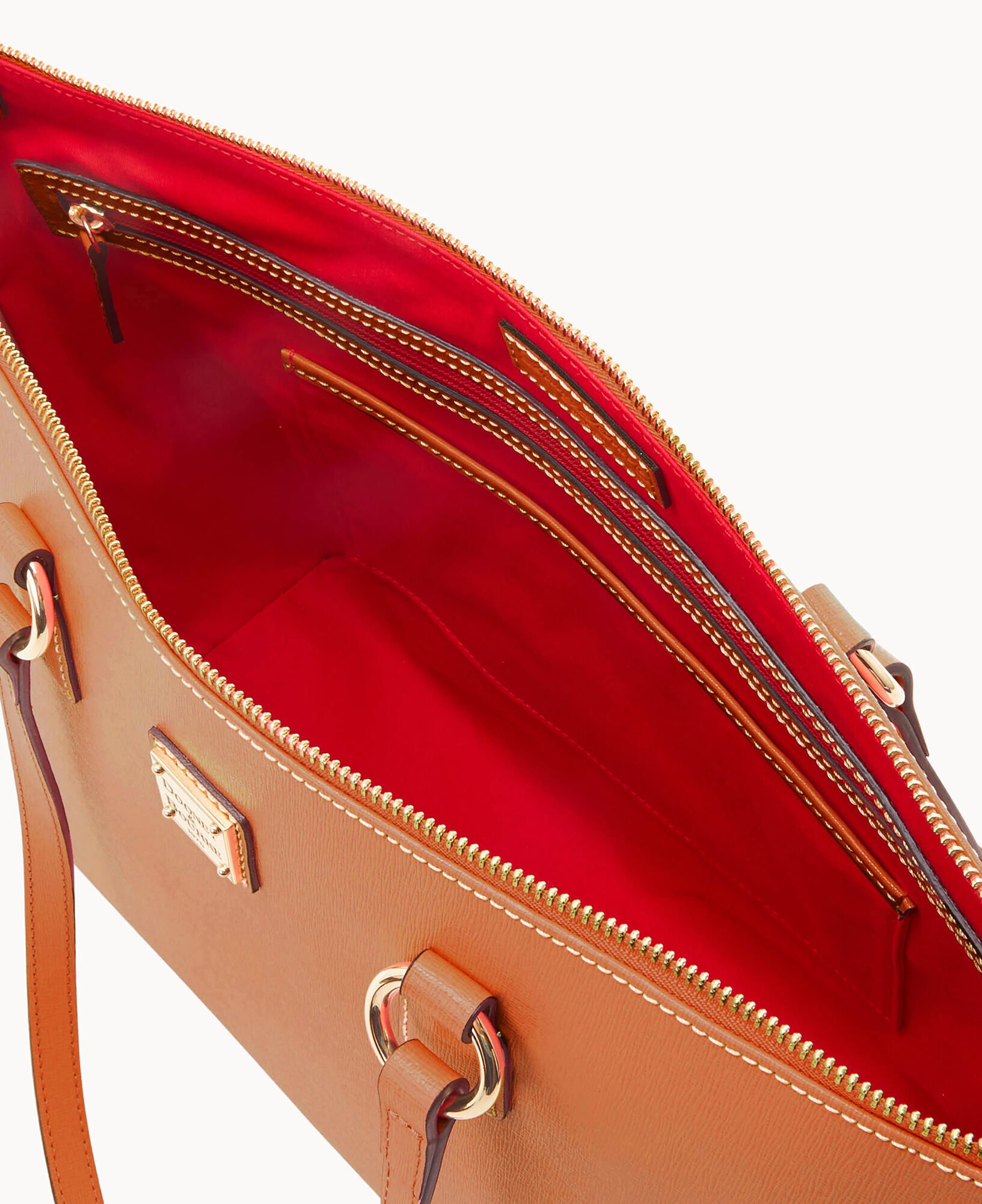 Dooney Bourke Saffiano Wren Zip Top