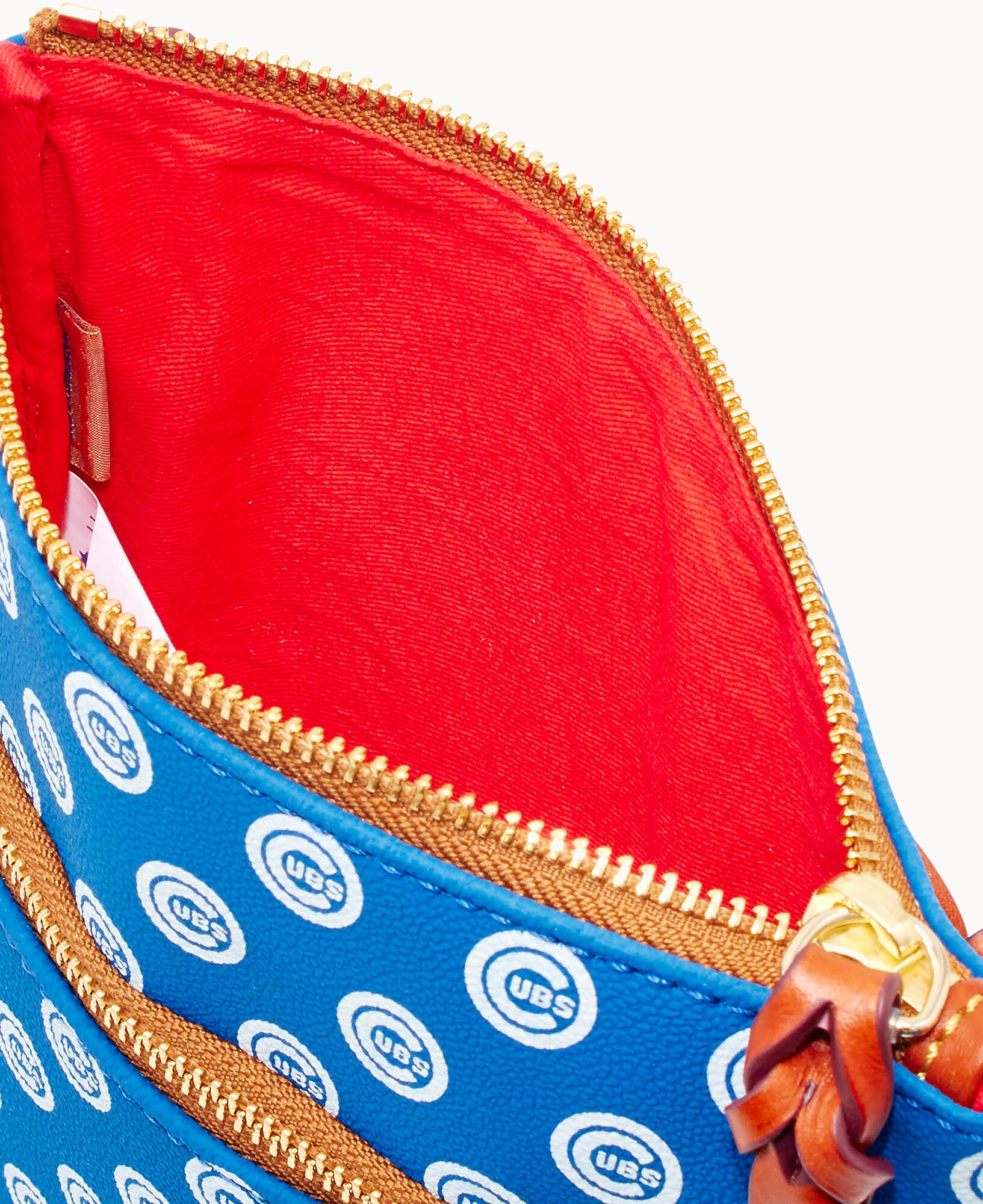 Dooney Bourke MLB Cubs Double Zip Crossbody