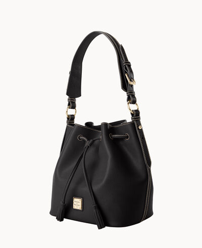 Saffiano Drawstring