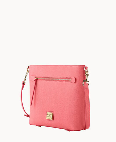 Saffiano Zip Crossbody