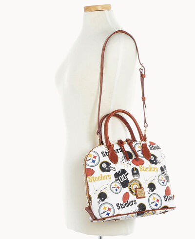 NFL Steelers Zip Zip Satchel