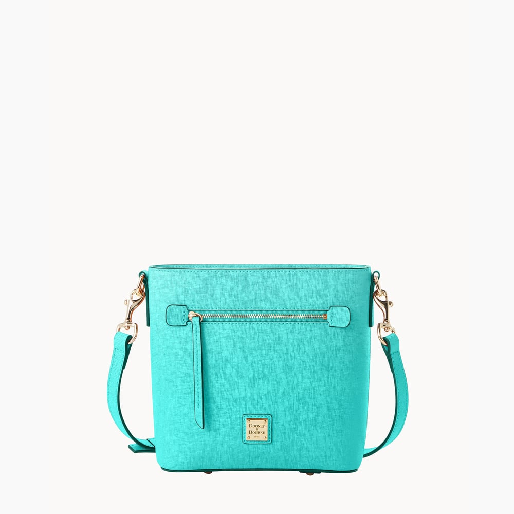 Saffiano Small Zip Crossbody