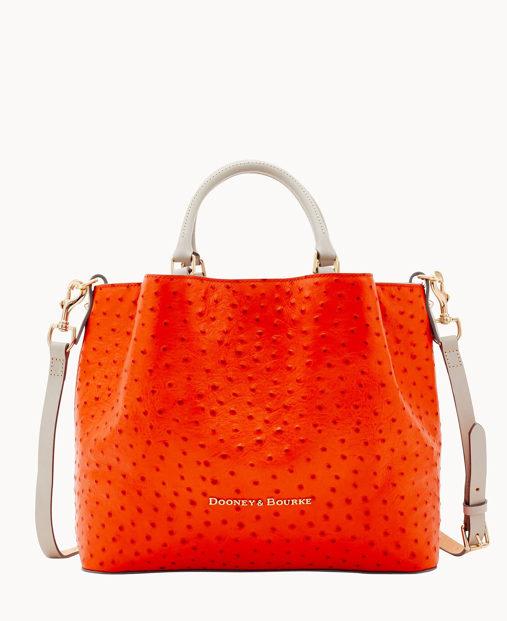 Dooney and bourke ostrich large barlow shop