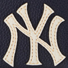MLB Yankees Double Zip Wristlet