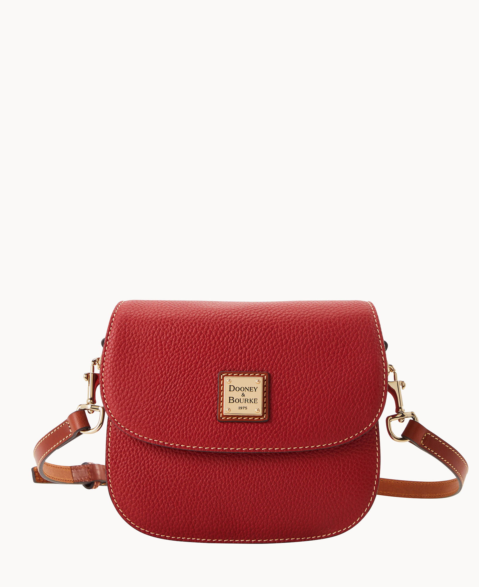 Dooney & Bourke Pebble Grain Saddle Crossbody Bag