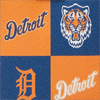 MLB Tigers Top Zip Crossbody