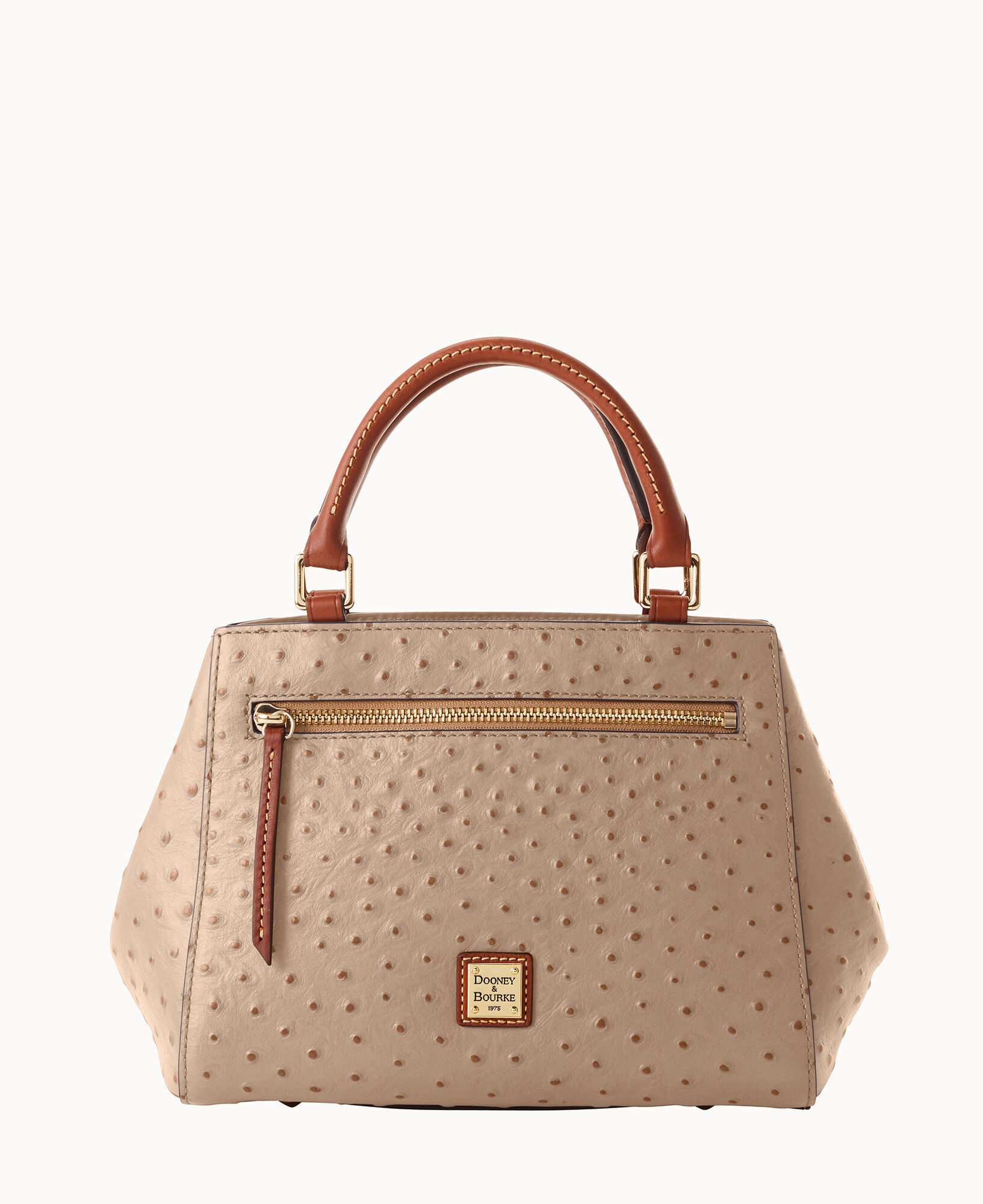 Dooney & Bourke Ostrich Small Flap Crossbody