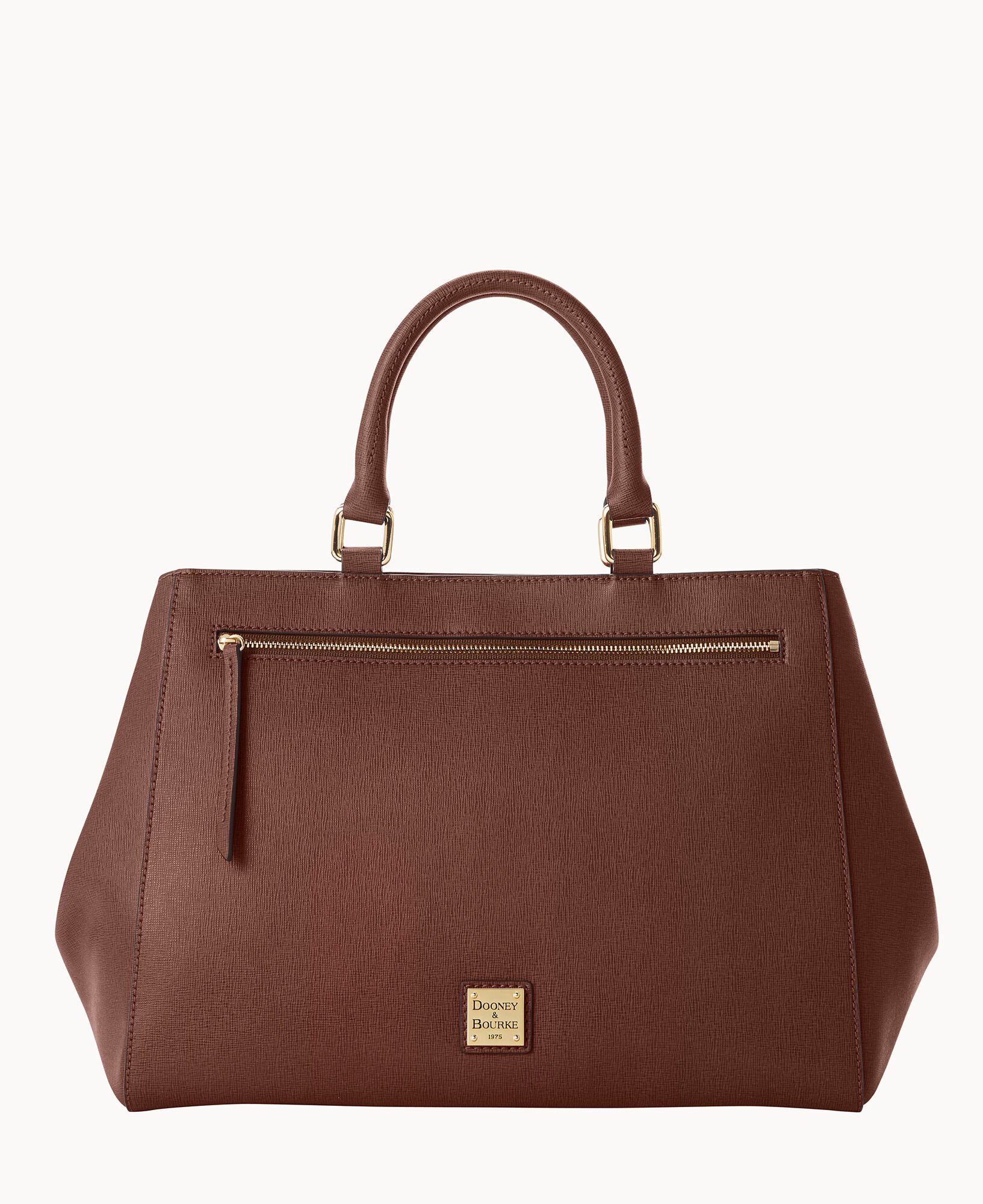 Dooney & Bourke Sydney Saffiano Leather Satchel - Macy's