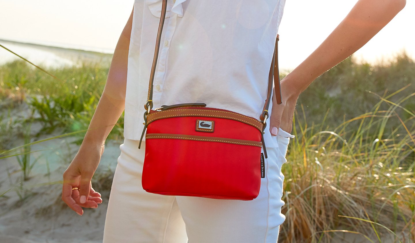 Dooney & Bourke Nylon Crossbody - Red