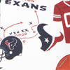 NFL Texans Stadium Wristlet