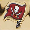 NFL Buccaneers Triple Zip Crossbody