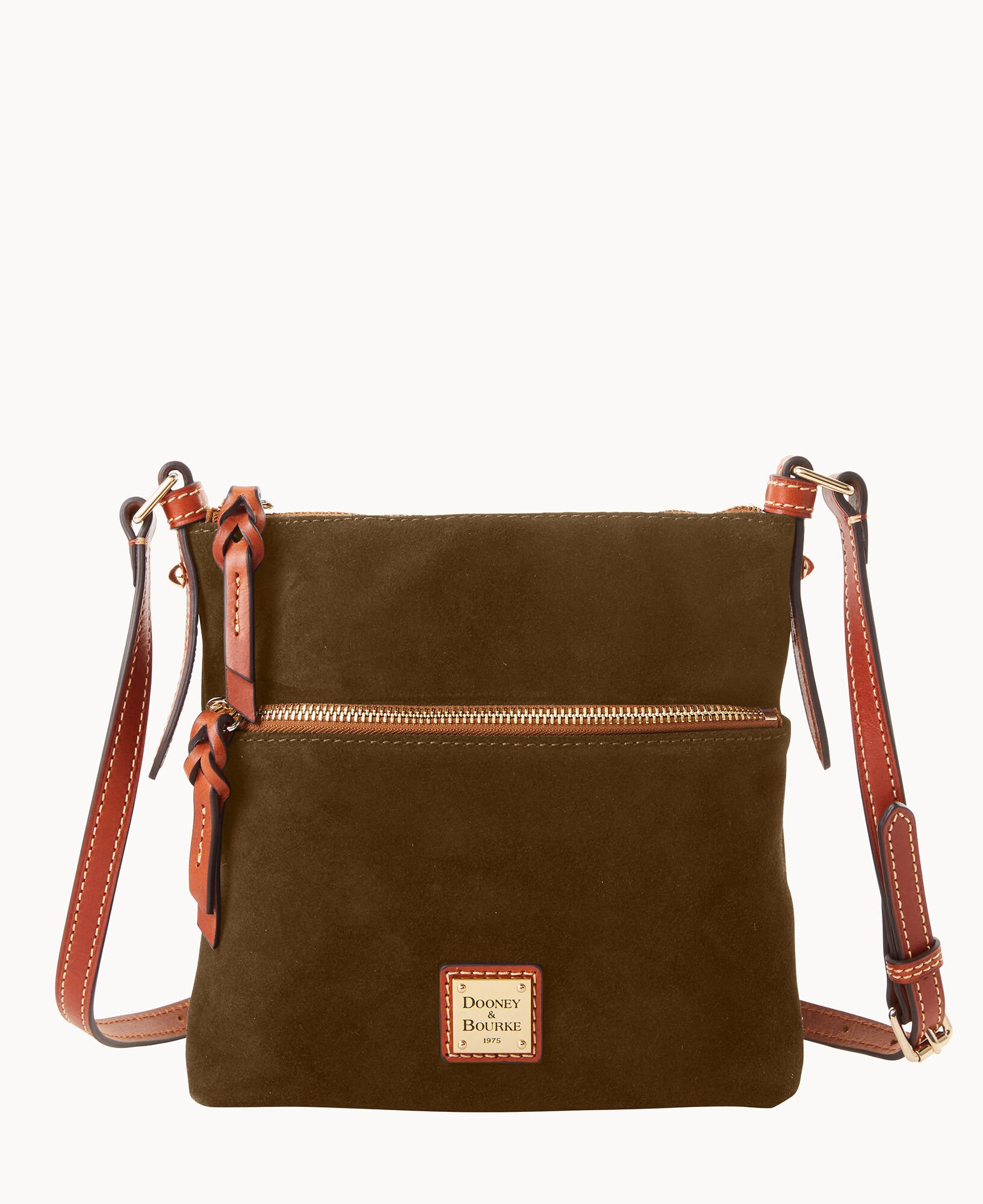 Dooney Bourke Suede Letter Carrier