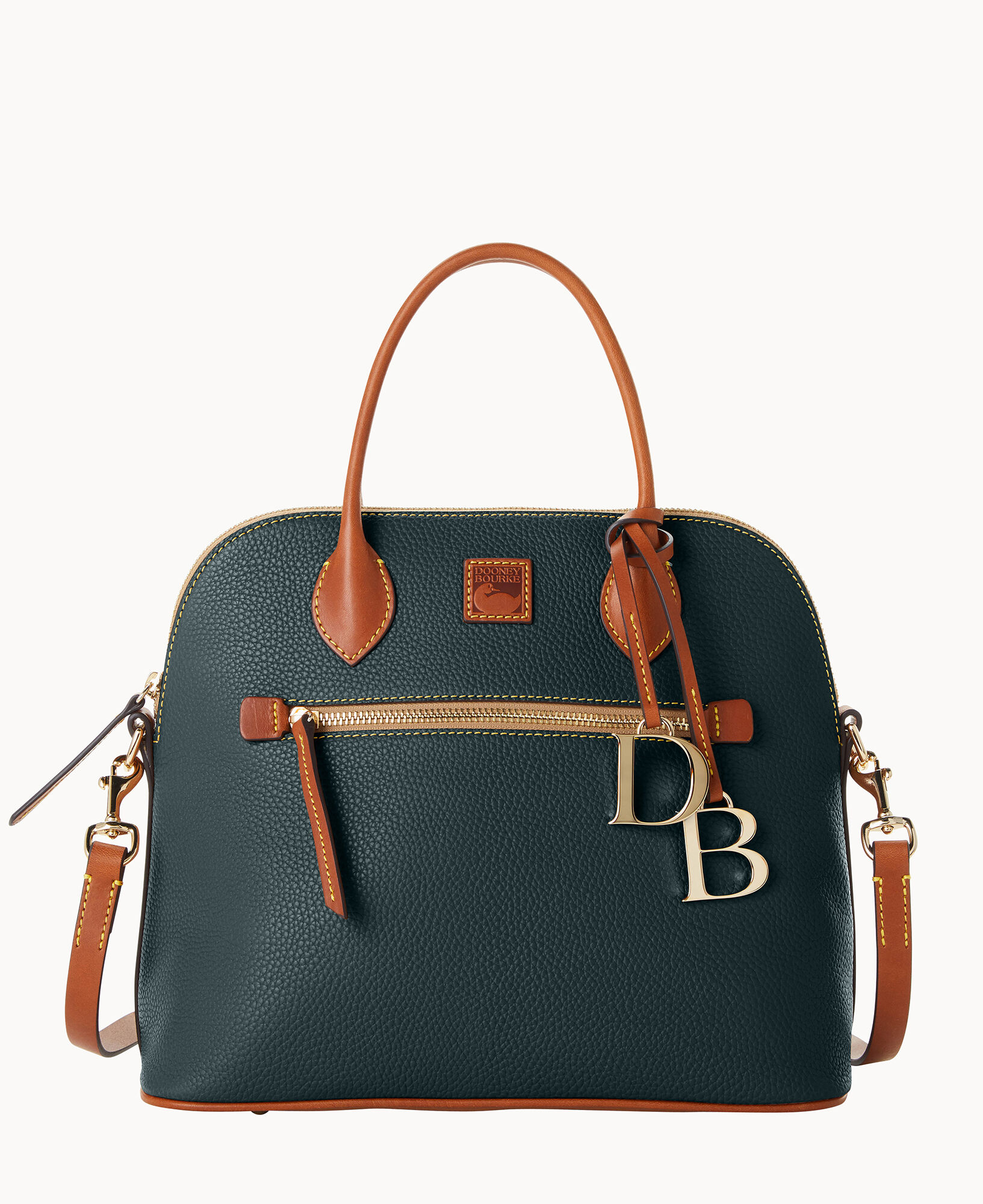 Dooney & Bourke Pebble Grain Large Domed Satchel