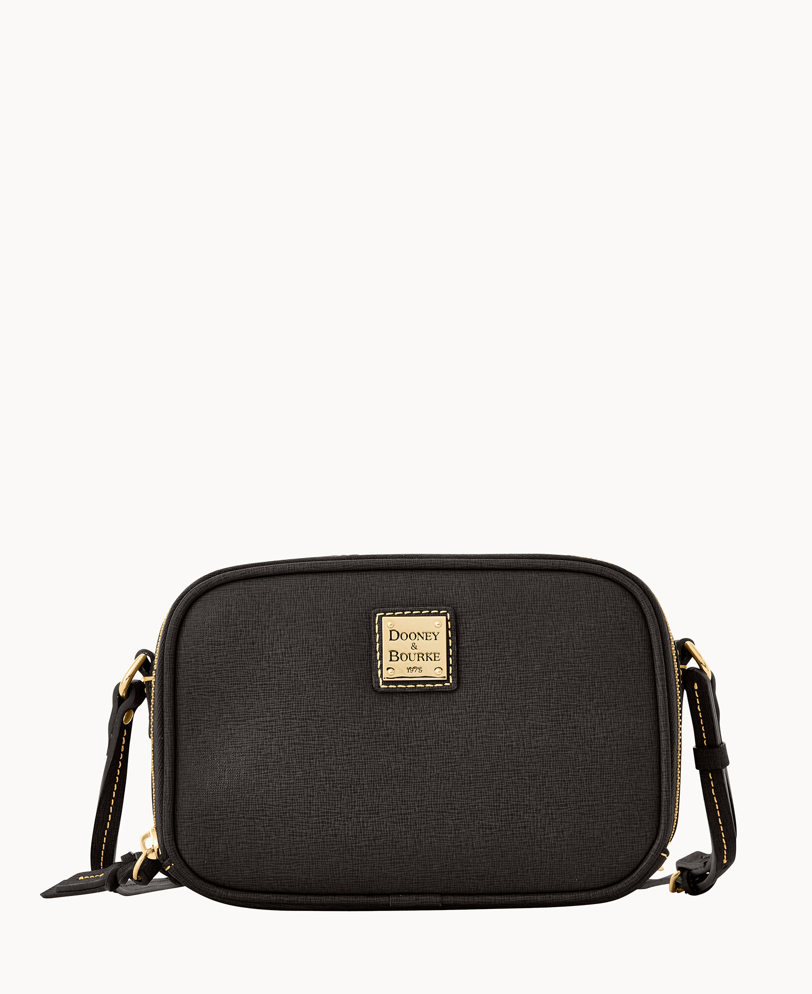 Dooney & Bourke Saffiano Sawyer Crossbody, Black