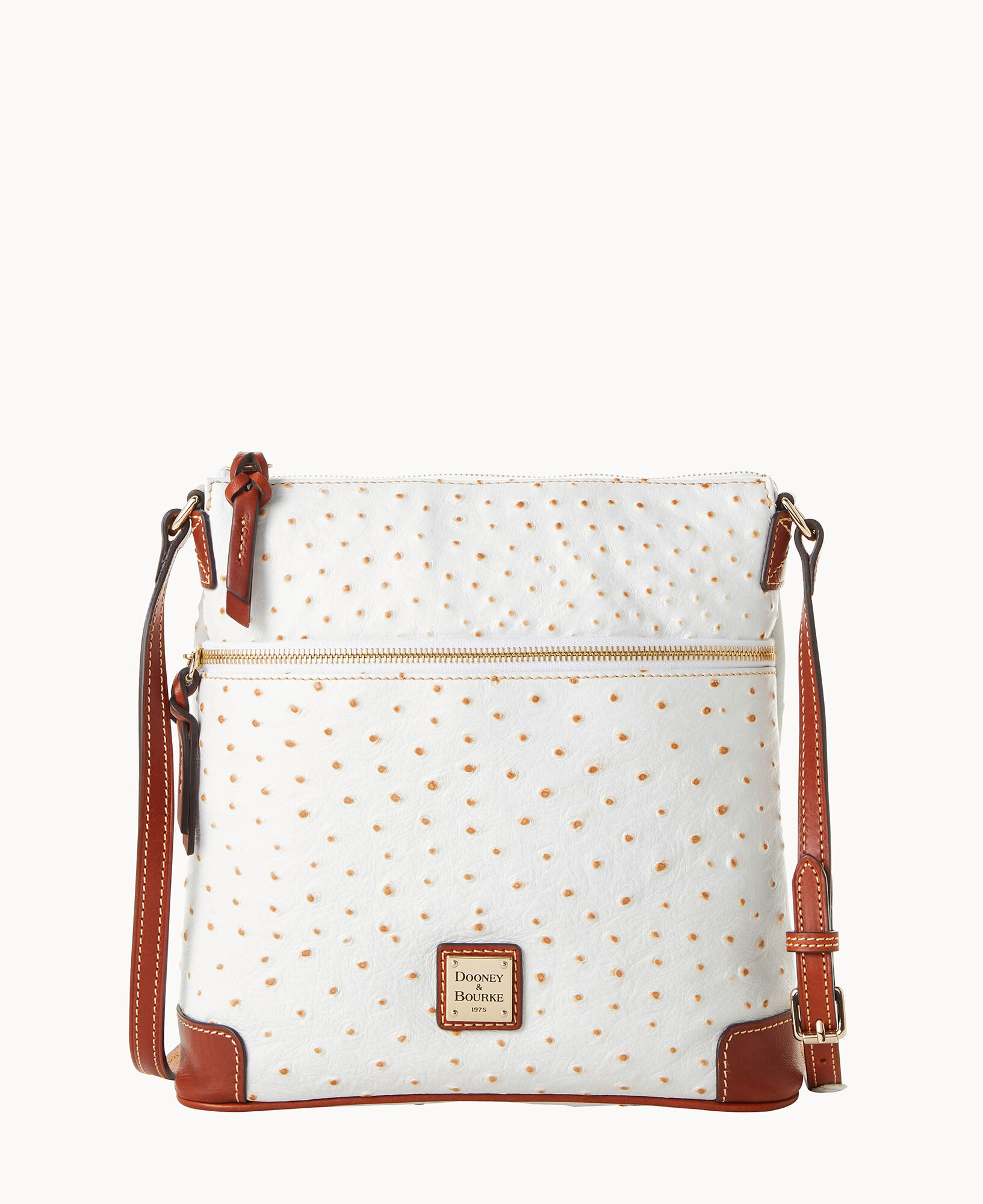 Dooney & Bourke Ostrich Small Flap Crossbody