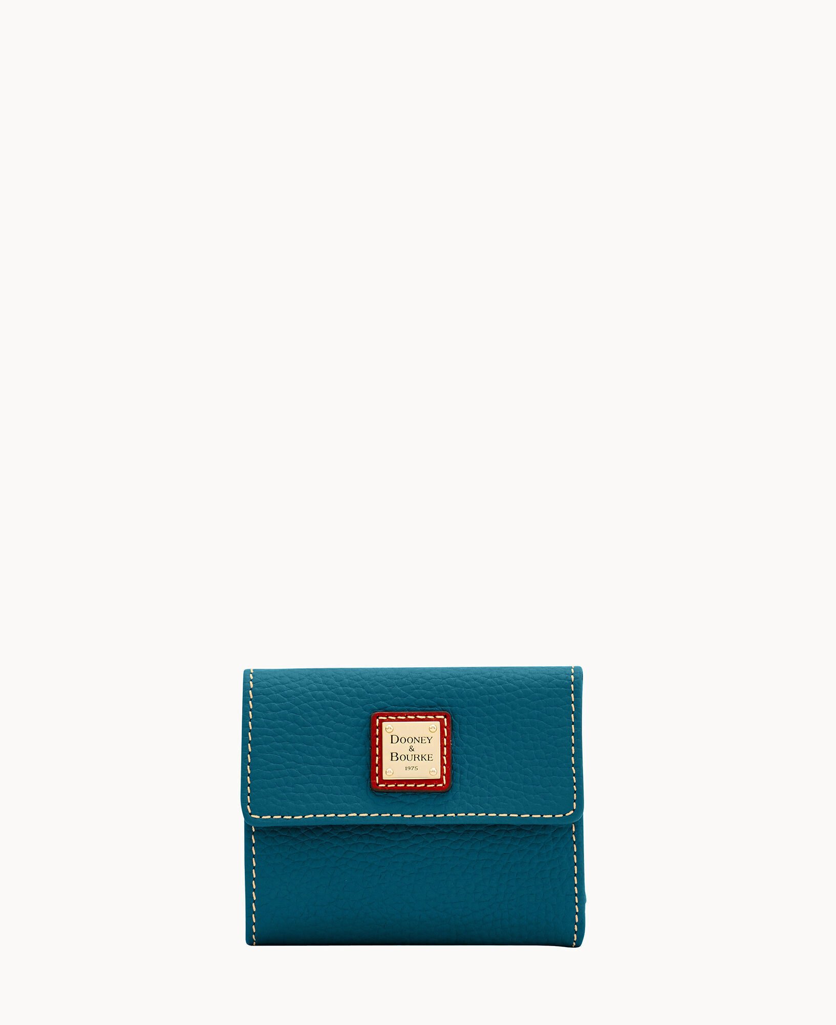 Dooney & Bourke Saffiano Small Flap Credit Card Wallet