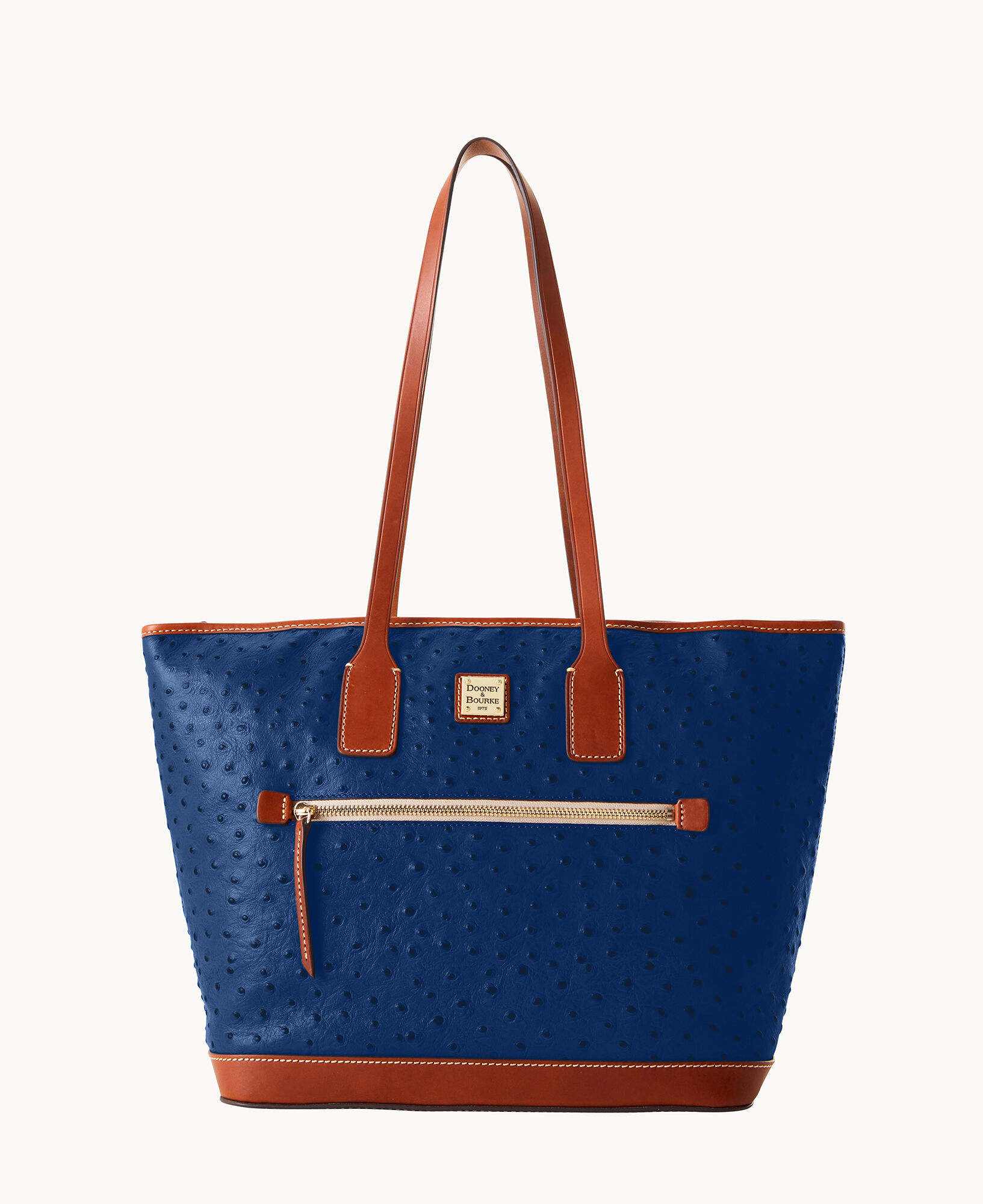 Dooney and bourke blue tote cheap