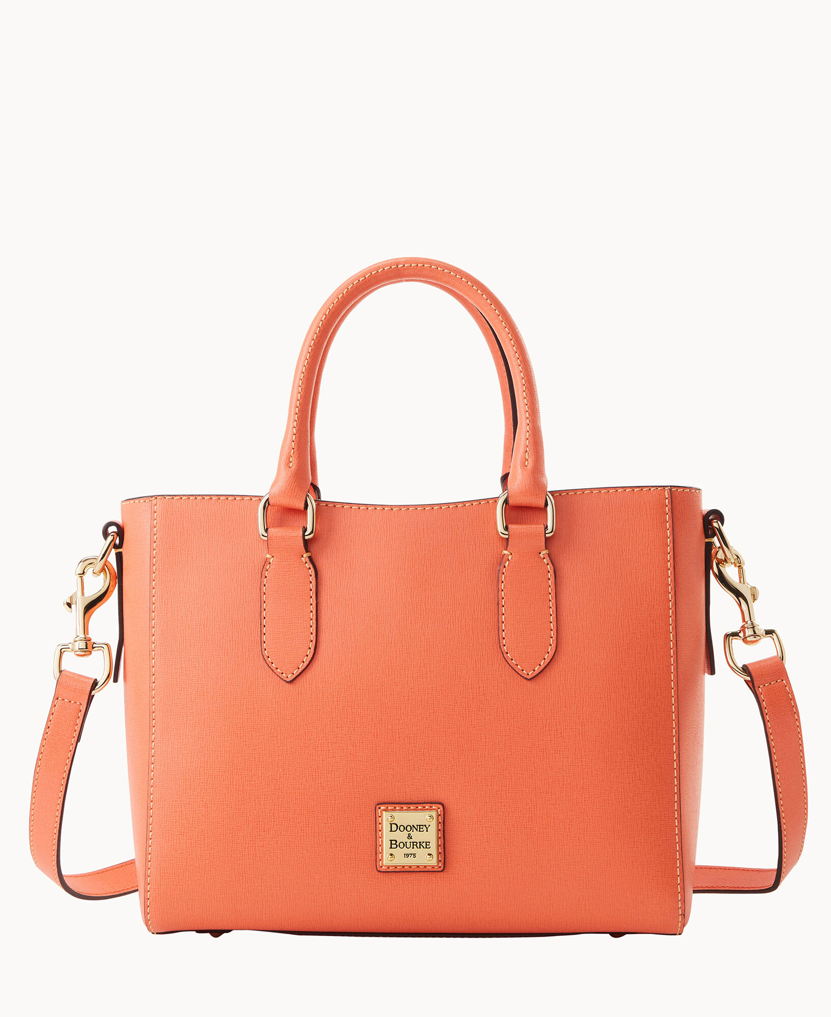 Dooney & Bourke Saffiano Andie Tote in Brown