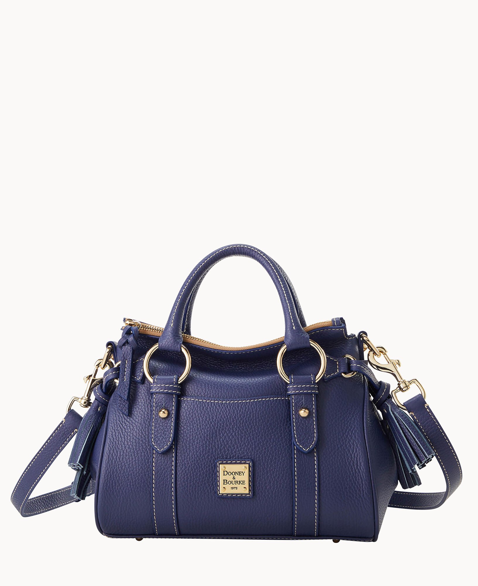 全国送料無料 & Dooney Bourke Pocket With Satchel Leather Lucca バッグ