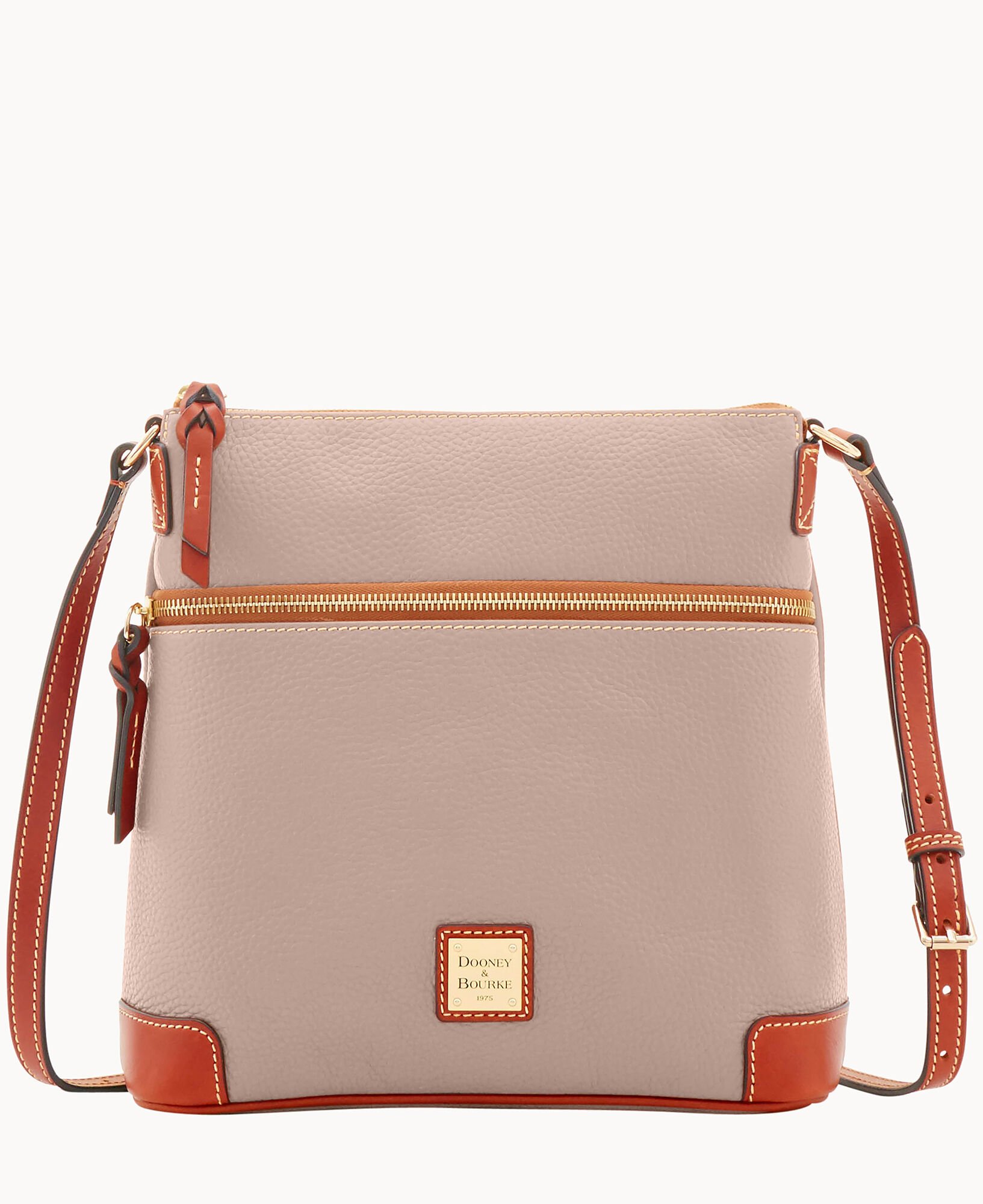 Dooney & Bourke Pebble Grain Zip Crossbody in Green