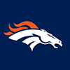 NFL Broncos Continental Clutch