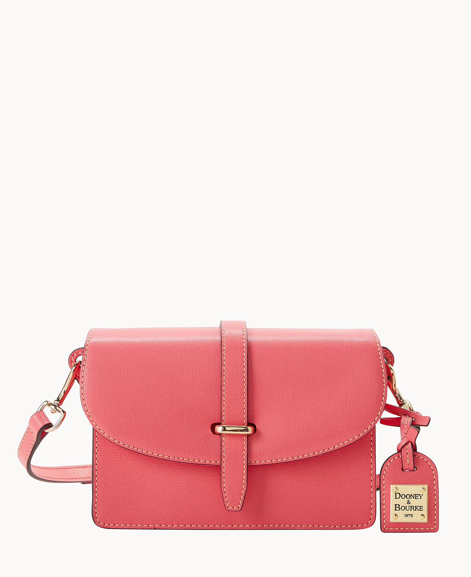 dooney & bourke saffiano leather flap crossbody