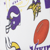 NFL Vikings Double Zip Wristlet