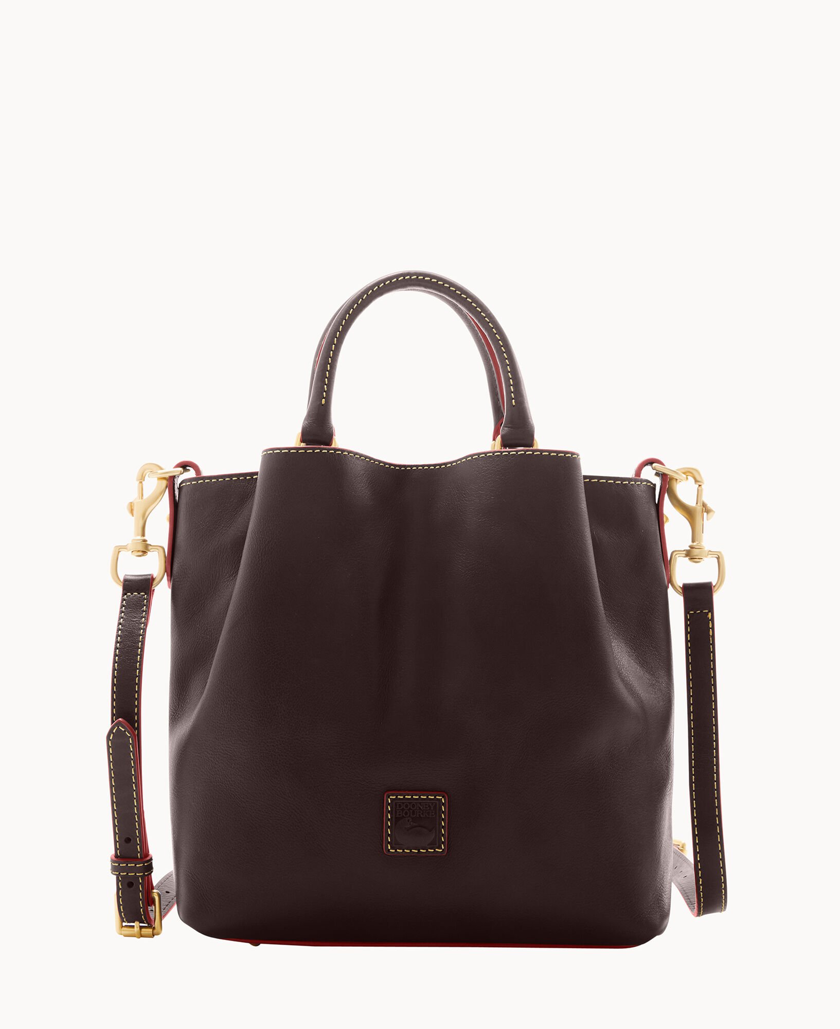 Small barlow embossed leather tote discount