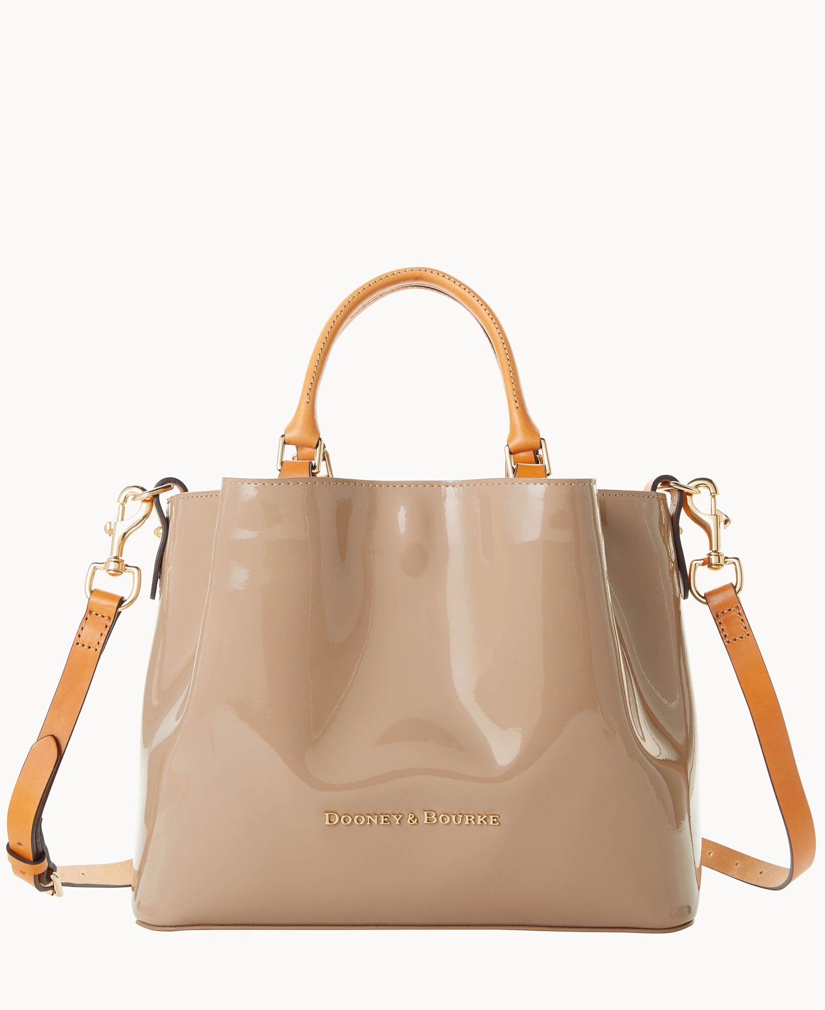 Dooney Bourke City Patent Barlow