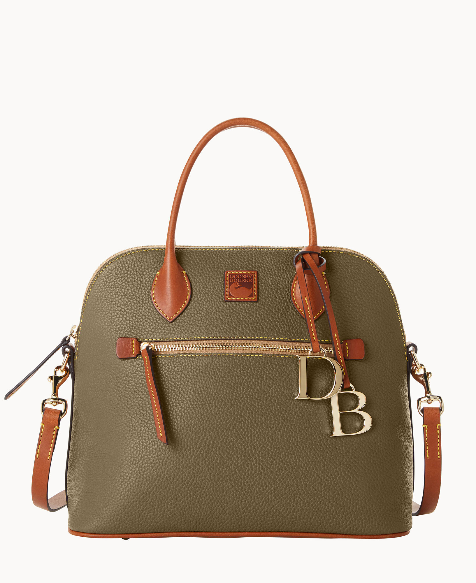 Dooney & Bourke Pebble Grain Large Shopper in Brown