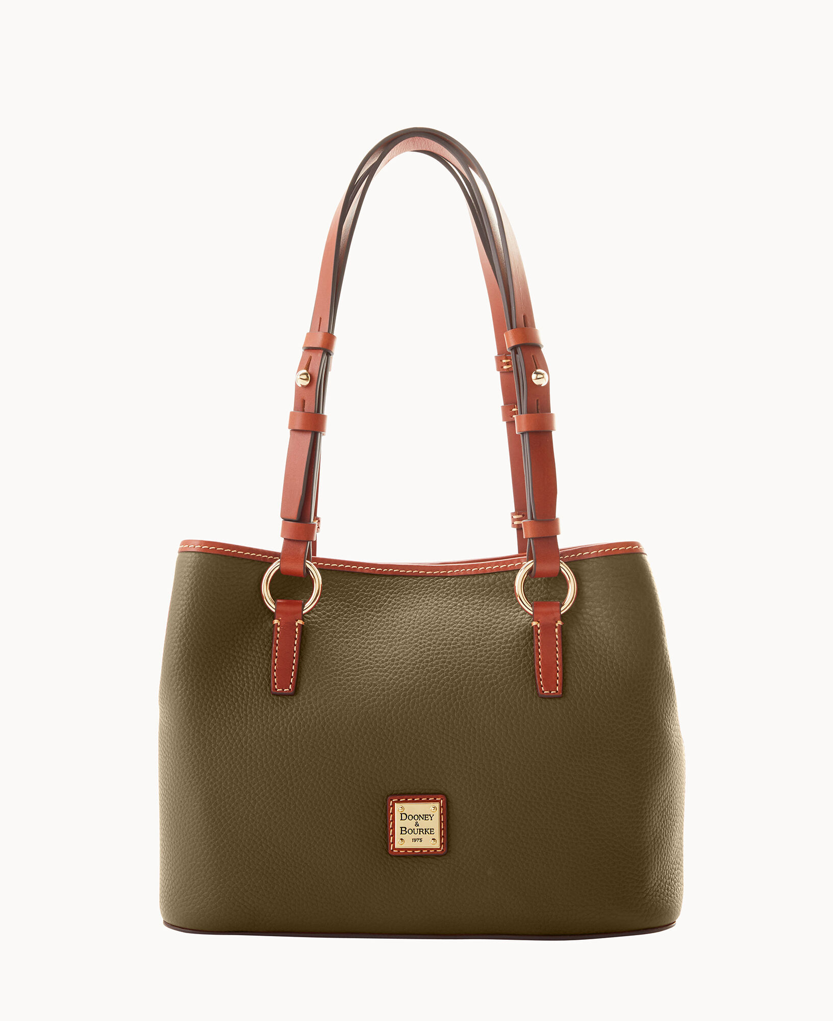 Dooney & Bourke Pebble Leather Handle Tote