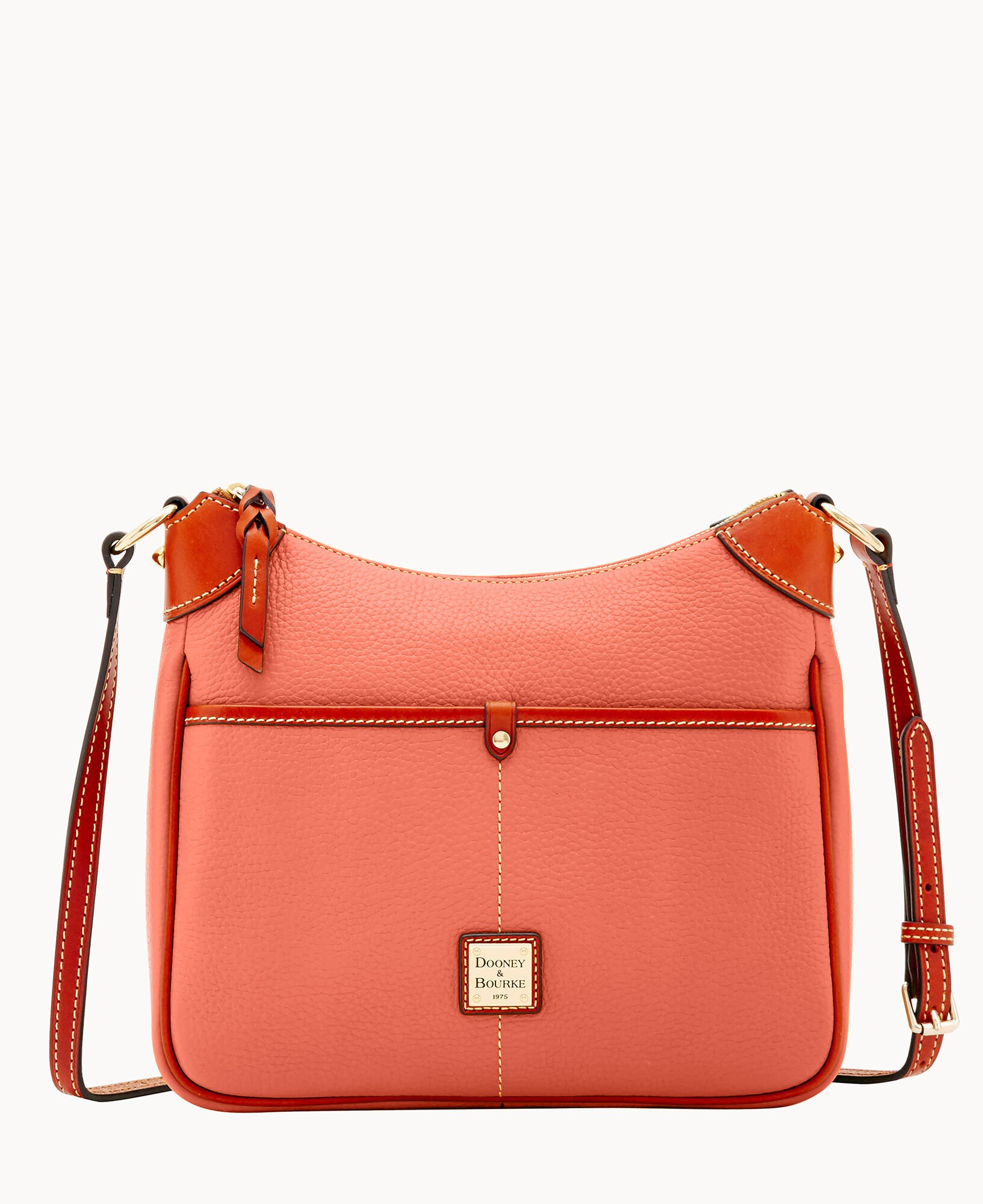 Dooney & Bourke Saffiano Leather Kimberly Crossbody in Red