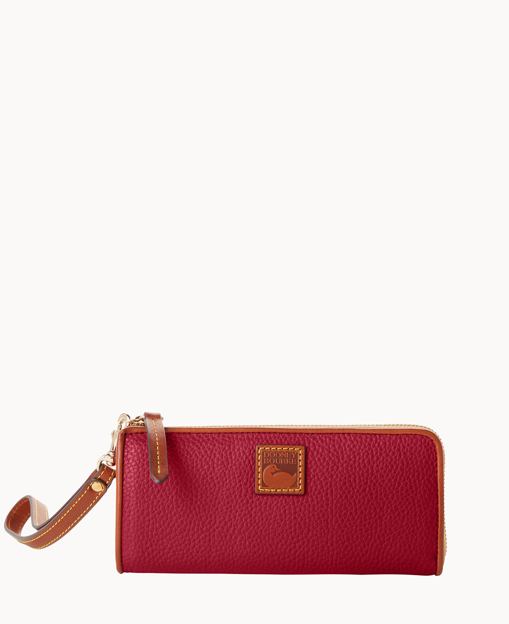 Dooney Bourke Pebble Grain Zip Clutch Wristlet